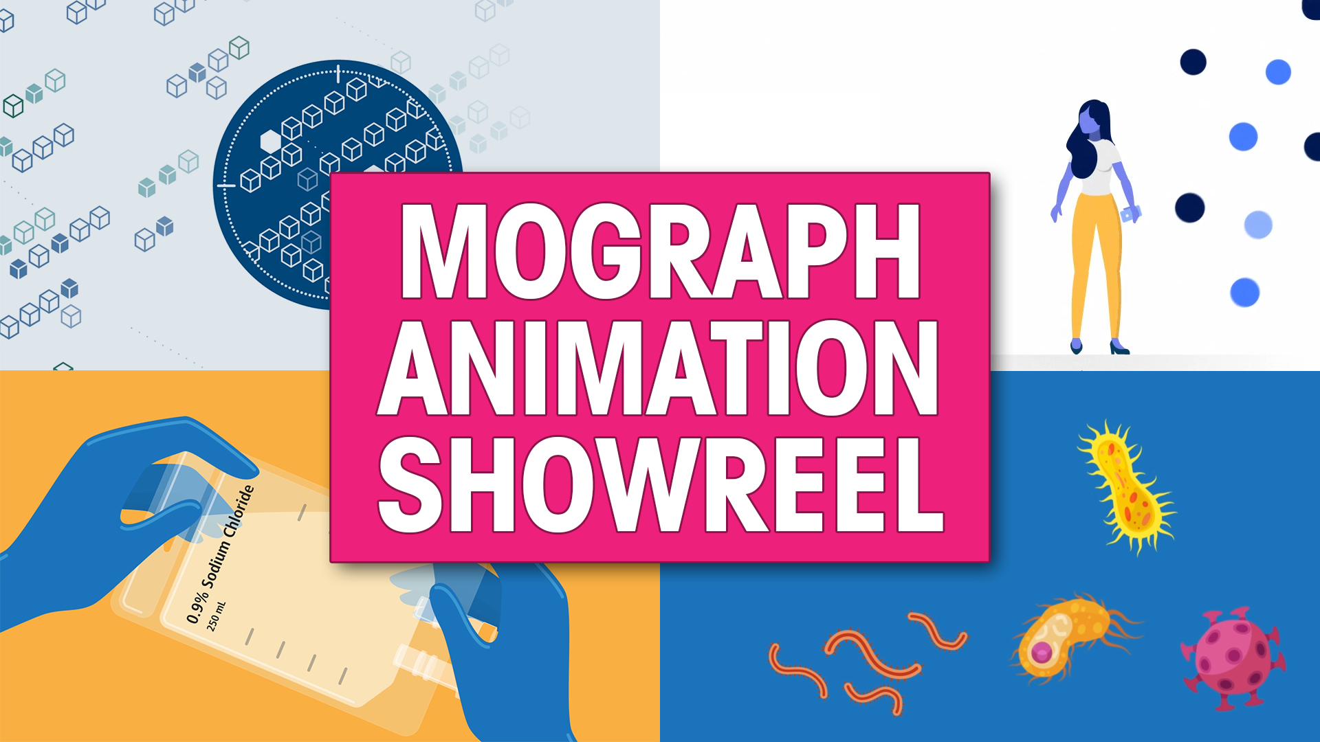 2D Mograph Animation Showreel
