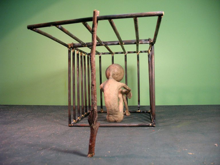Cage of Depression - rear view